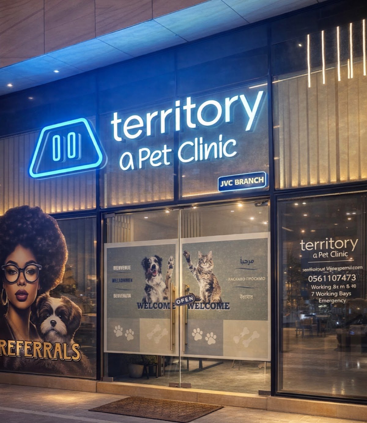 territory “a Pet Clinic“ J.V.C