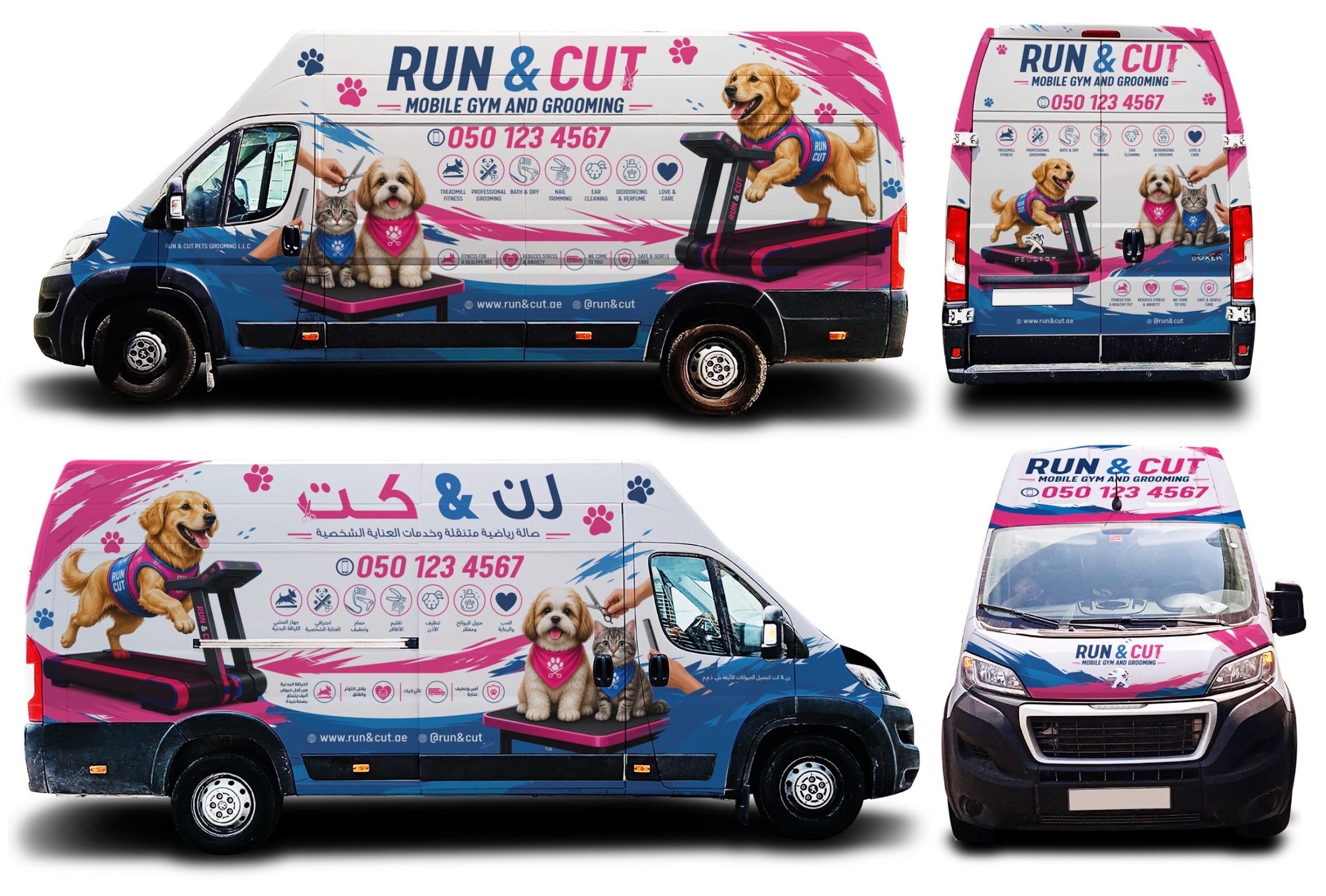 Run & Cut Mobile Gym and Grooming